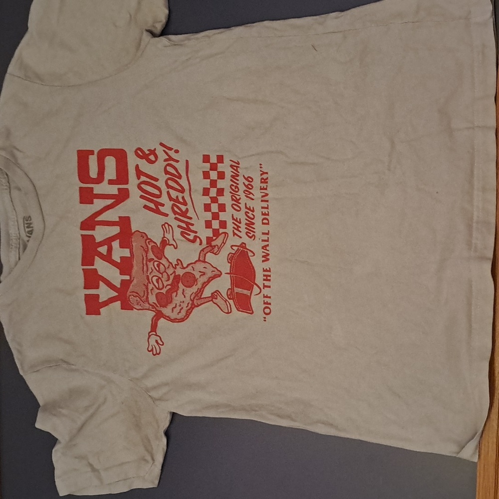 Vans pizza shirt